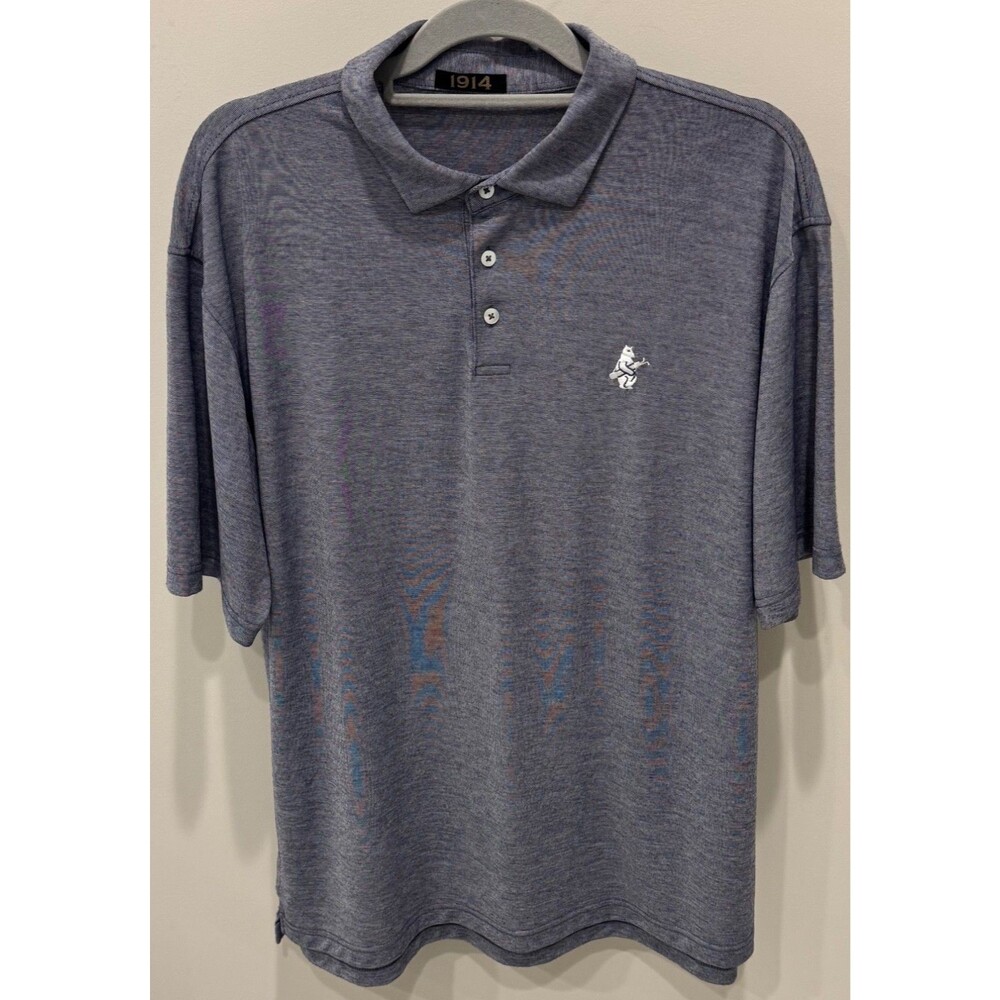 Chicago Cubs Golf 1914 Logo RARE - Cubs 1914 Label Golf Shirt - Men's Size XL